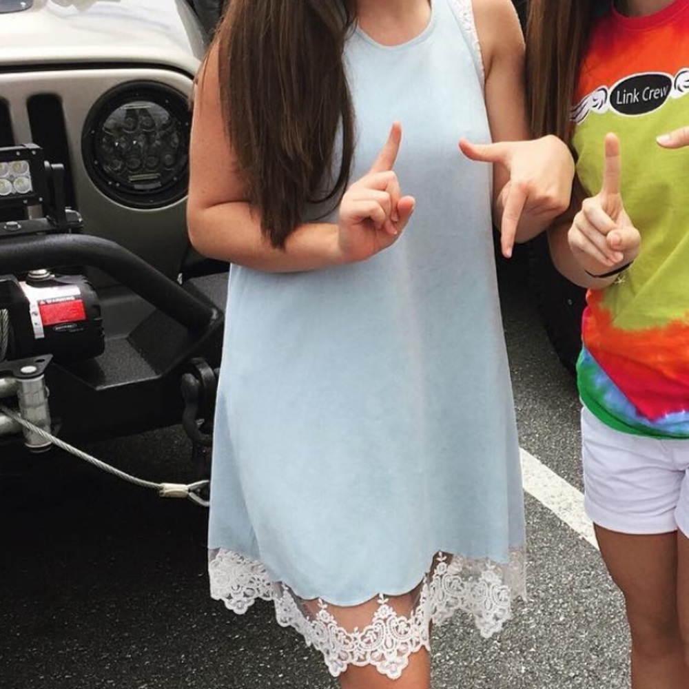 Altar’d State suede sundress
